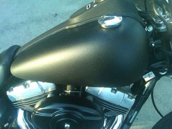 Better Pic of my Hot Rod Flatz paint job Harley Davidson Forums