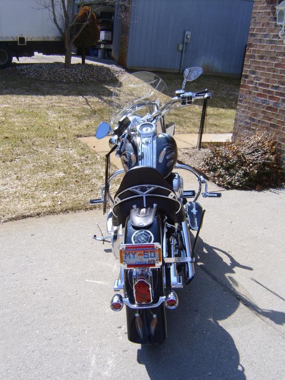 2010 Harley Davidson Softail Deluxe.