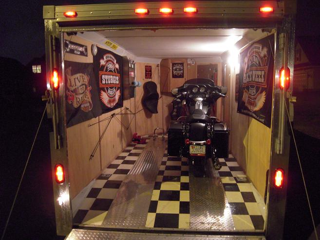 Enclosed Trailer Interior Questions - Page 4 - Harley Davidson Forums