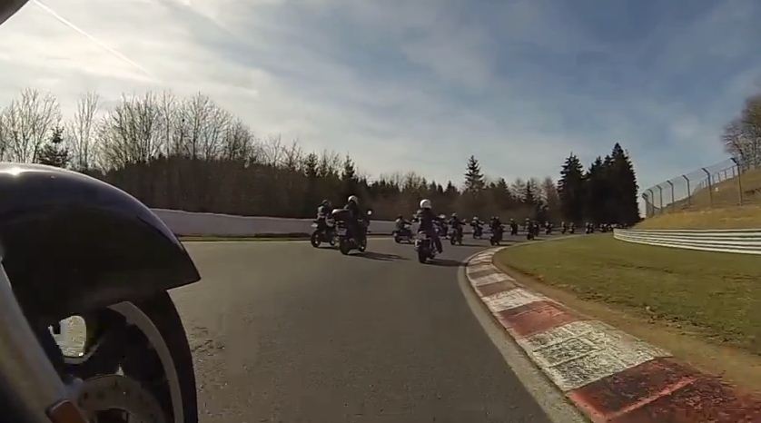 Harleys Hit the Nurburgring