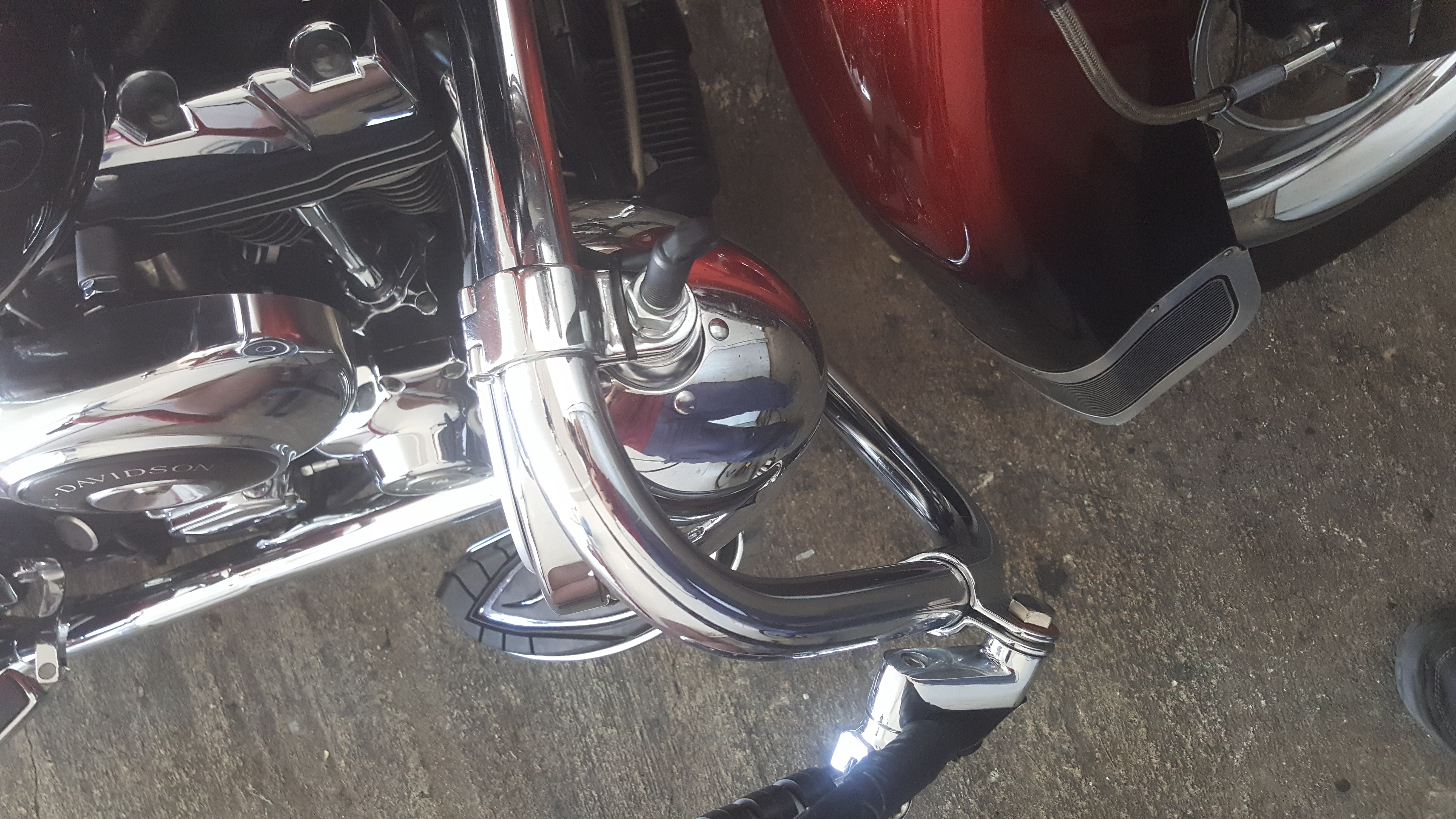 How To Fabricate Engine Guard Speakers Harley Davidson Forums