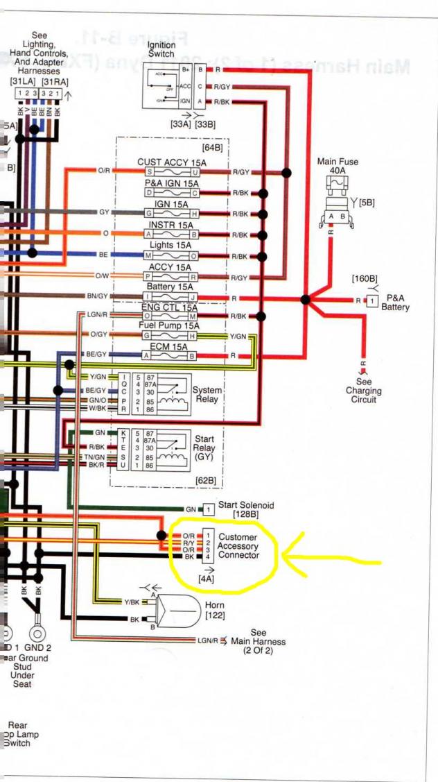Aux power - Harley Davidson Forums simple motorcycle wiring harness diagram 