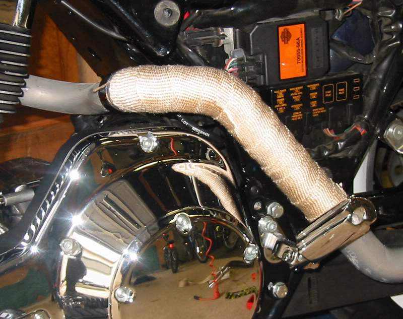 The Truth about Exhaust Wrap?? - Page 2 - Harley Davidson Forums