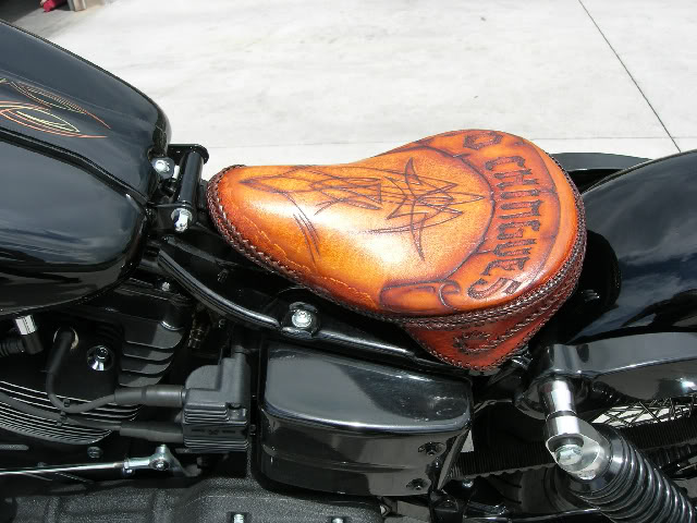  Bobber  Solo Spring Seat on Street Bob Page 2 Harley 