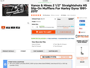 Vance and Hines Straightshots HS slipons - brand new-img_0186.png