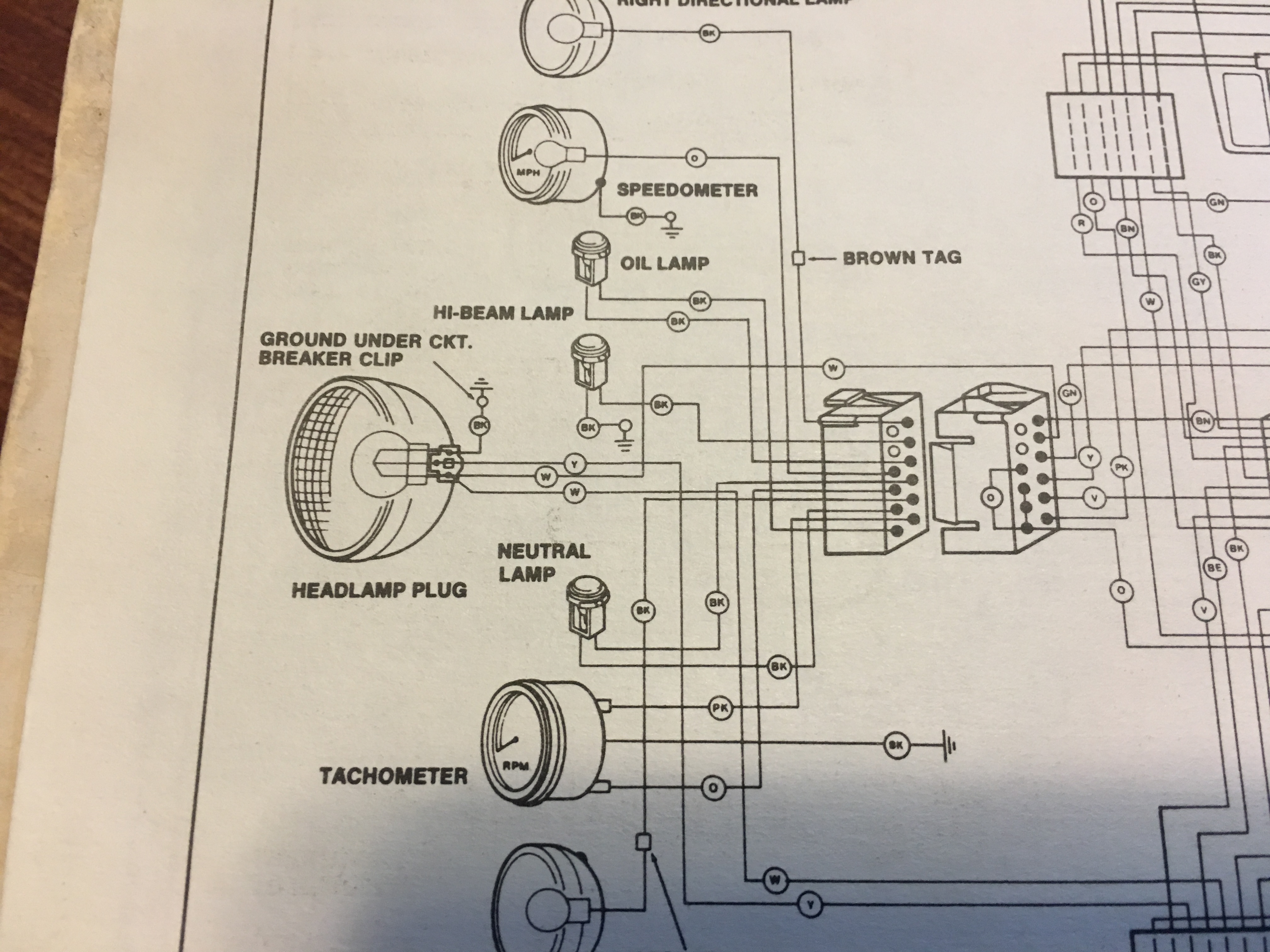 wiring diagram 1982 harley - Wiring Diagram and Schematic