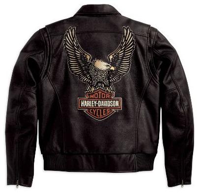 Men's Large Tall Harley Leather Jacket for sale - 100$ - Harley ...