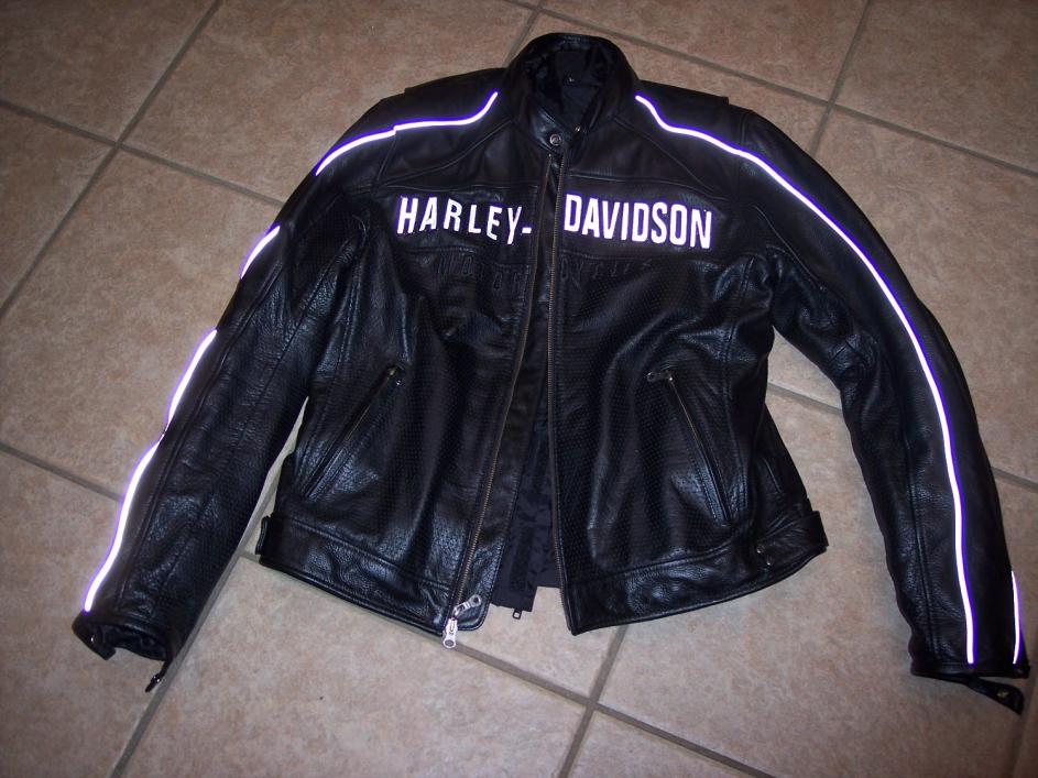 Harley ford perforated leather jacket #6