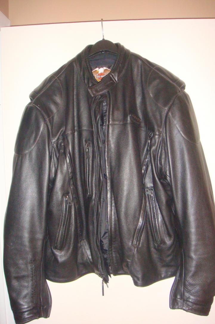 Harley davidson leather jacket coat fxrg xl 98508-99vm - Harley ...