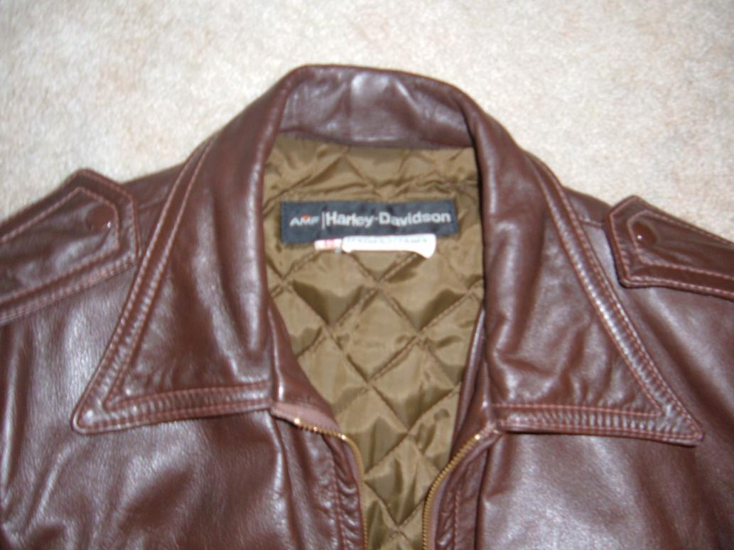  Vintage Harley AMF leather jacket Harley Davidson Forums
