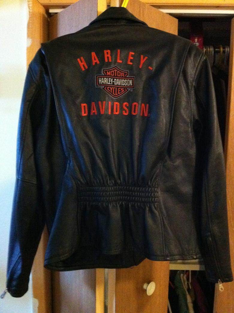 Ladies Harley Davidson Light Weight Leather Leather Jacket - Harley ...