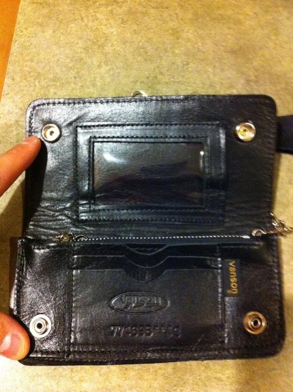 For Sale: Vanson leather chain wallet. Brand New! - Harley Davidson Forums