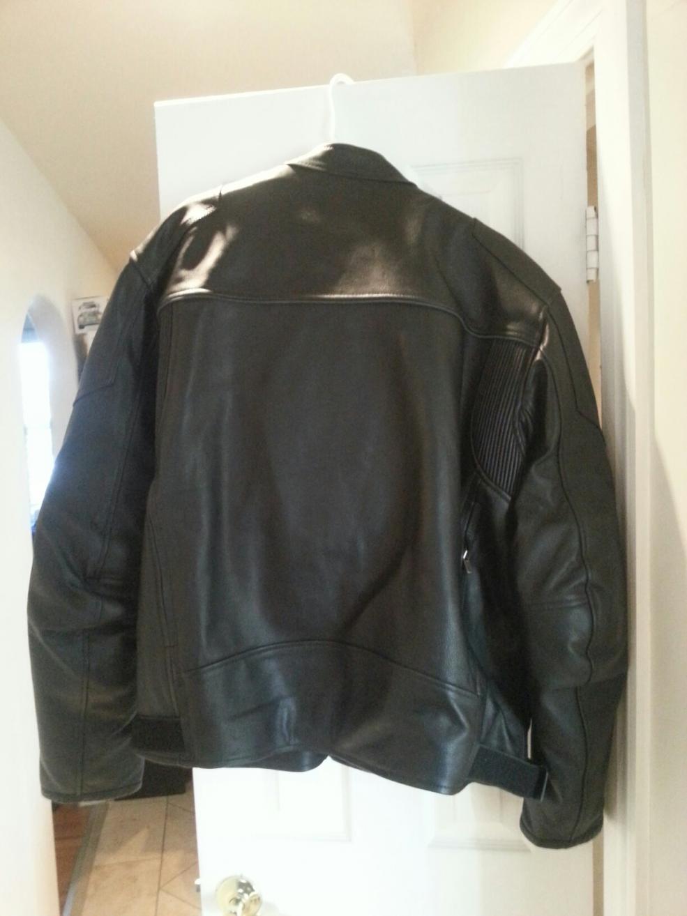 River Road Mesa Armored Leather Jacket - Size 48 - Like New condition ...