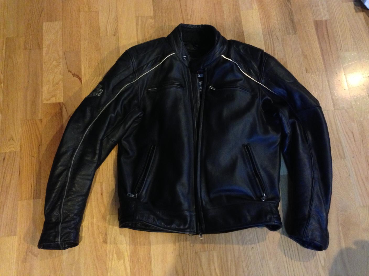 Harley Leather Jacket size Medium $100 - Harley Davidson Forums