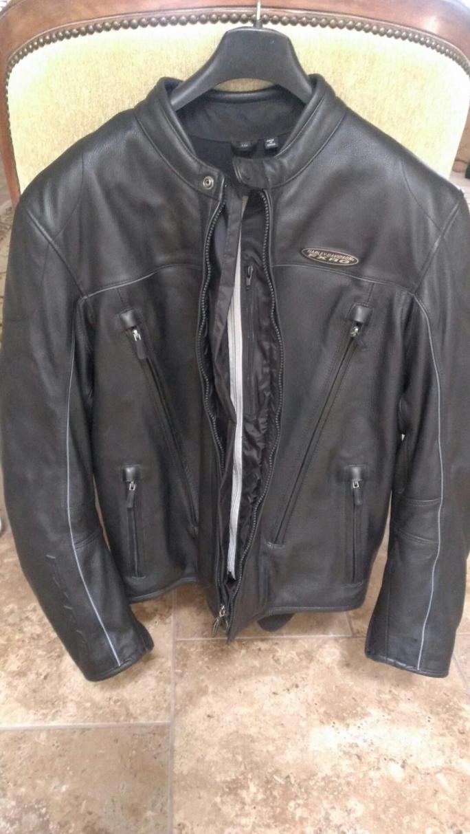 Harley- Harley Davidson 98578-05VM FXRG Leather Jacket M Size, Leather  Jackets