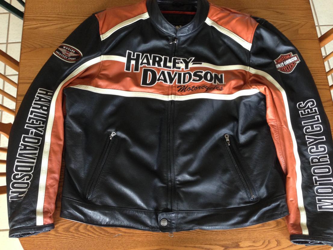 Mens Harley-Davidson leather jacket XXL - Harley Davidson Forums