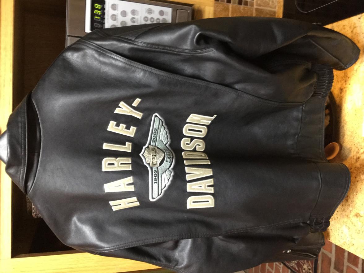 Harley Davidson 100th Anniversary Leather Jacket - Harley Davidson Forums