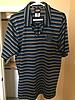 Harley Men's Polo (M) - Medium size-blu-and-blk-front.jpg