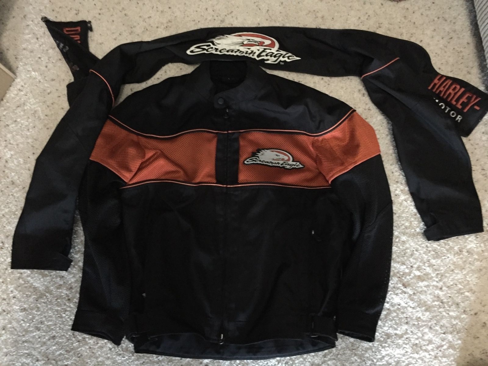 Harley Davidson Mens Large Screamin Eagle Switchback Jacket #98281-07VM ...
