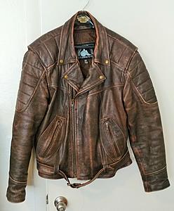 Brown leather jacket Size LG(42)-0807171815_hdr.jpg