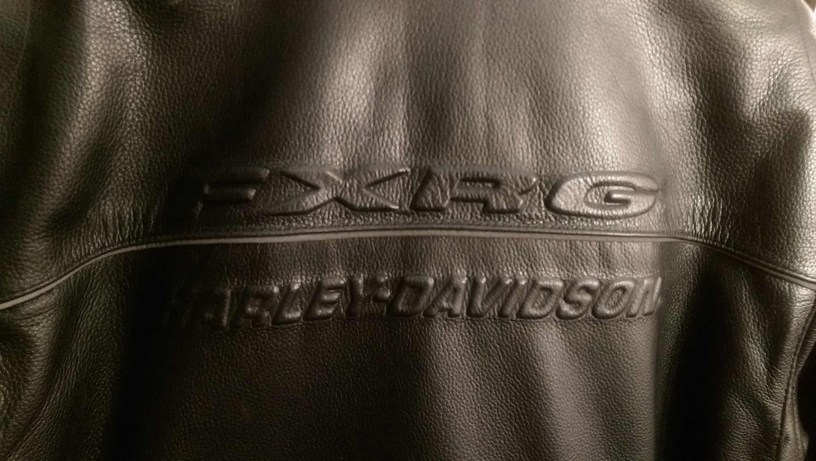 Men's harley davidson fxrg leather jacket - 3 piece - like new - Harley  Davidson Forums