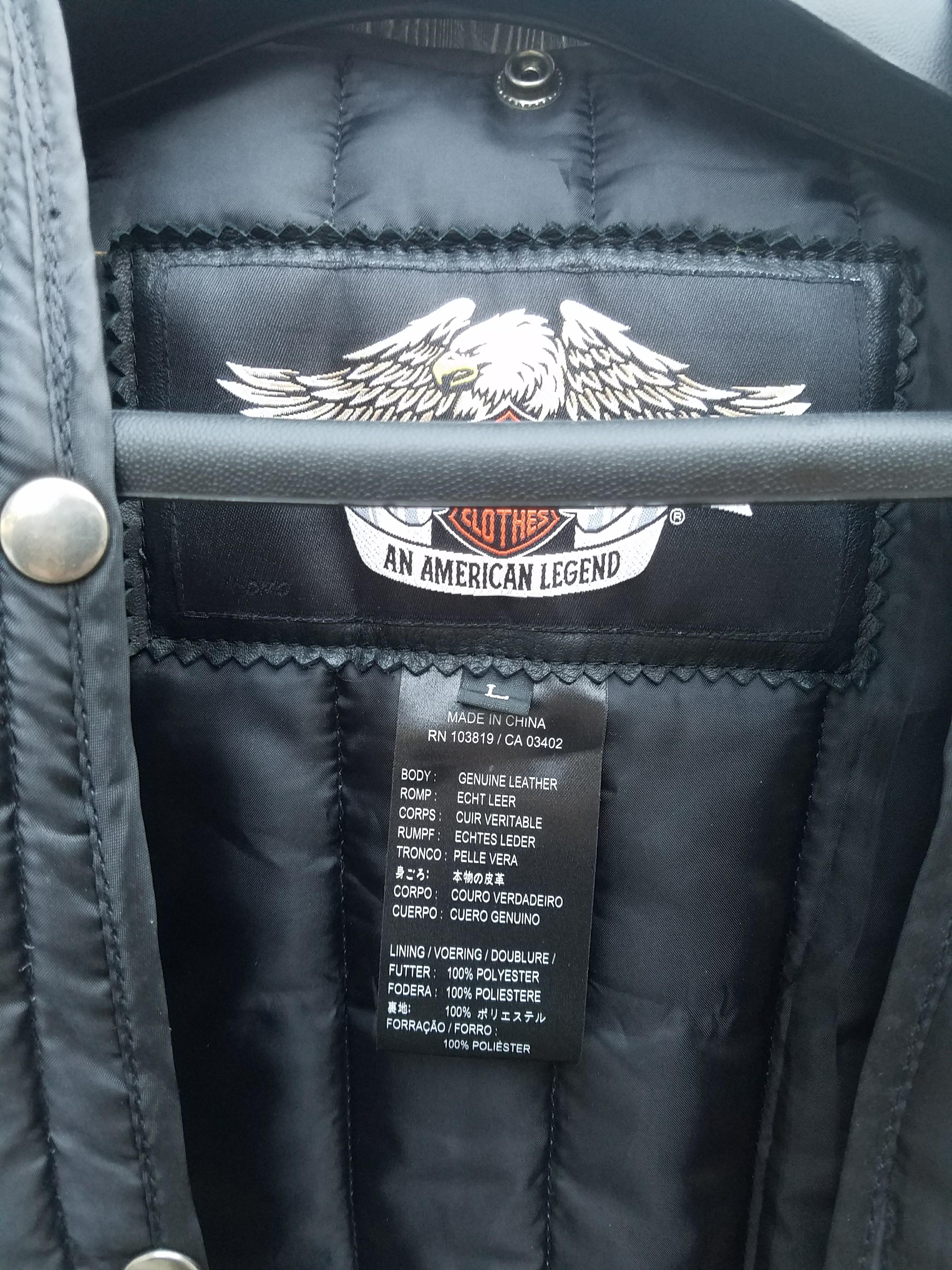Leather Harley Jacket 