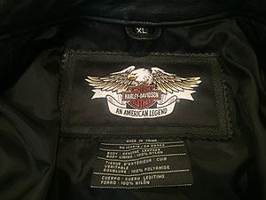 Harley Davidson Leather Jacket - XL-img_2109-1-.jpg