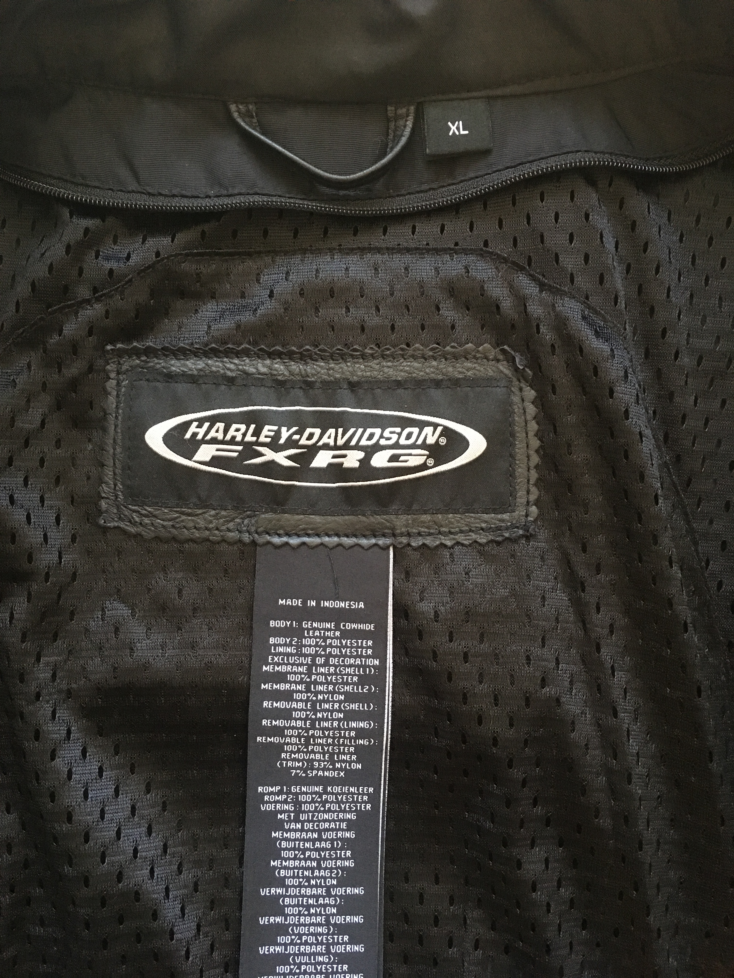 Leather FXRG Four-Season Switchback Jacket XL Like New with Tags ...