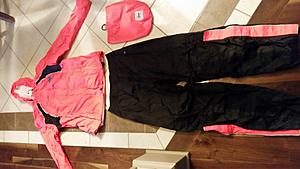 Womens L HD Hi-Vis rain suit never used-20180310_163441.jpg