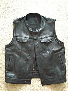 New - Lil Joe's Leather Vest &amp; Like New First Mfg Leather Vest-vest-1-.jpg