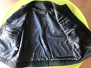 LARGE Street &amp; Steel Black Leather Vest-photo248.jpg