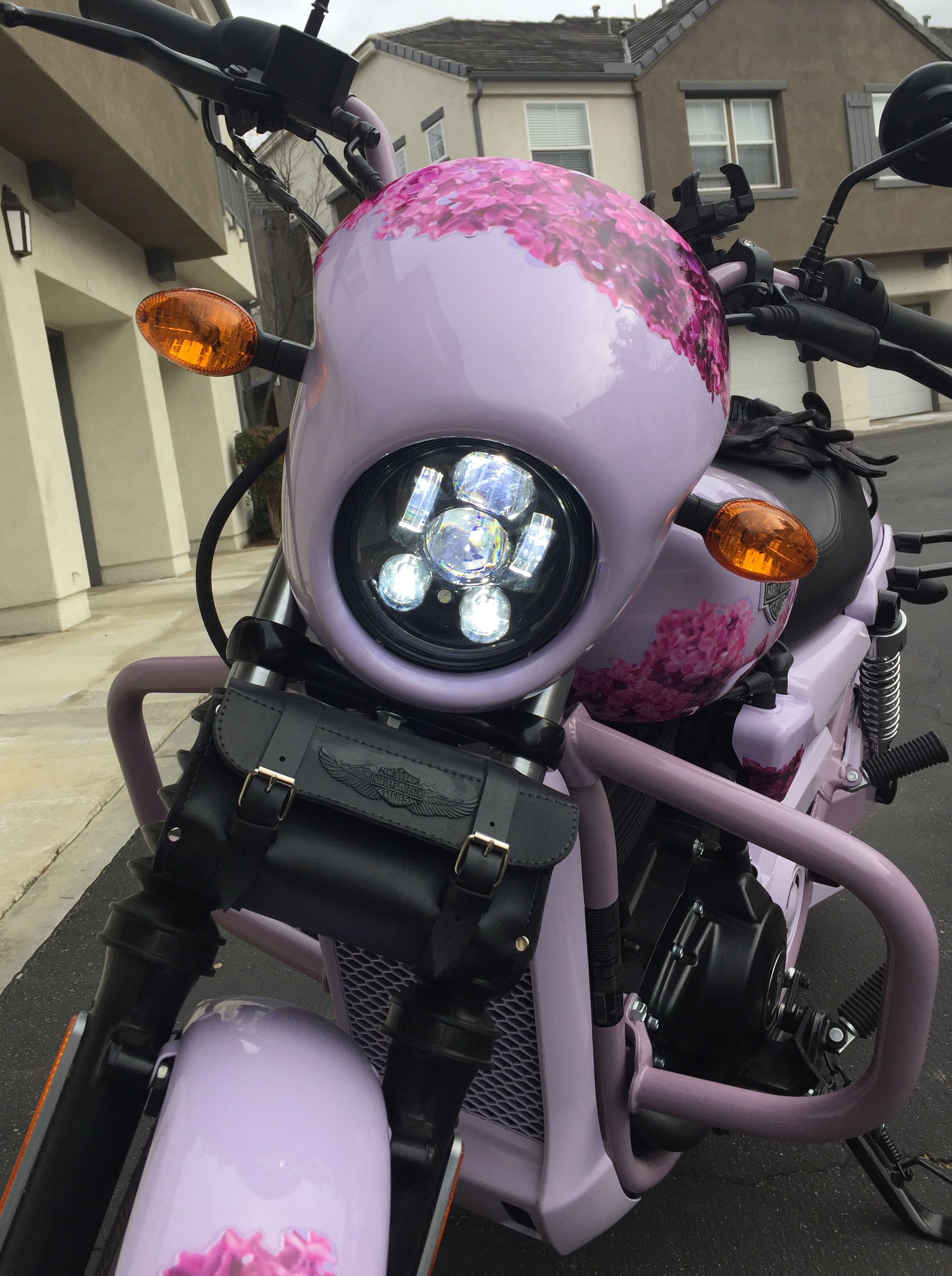 Hd Street Headlight Update To Led Daymaker Harley Davidson Forums