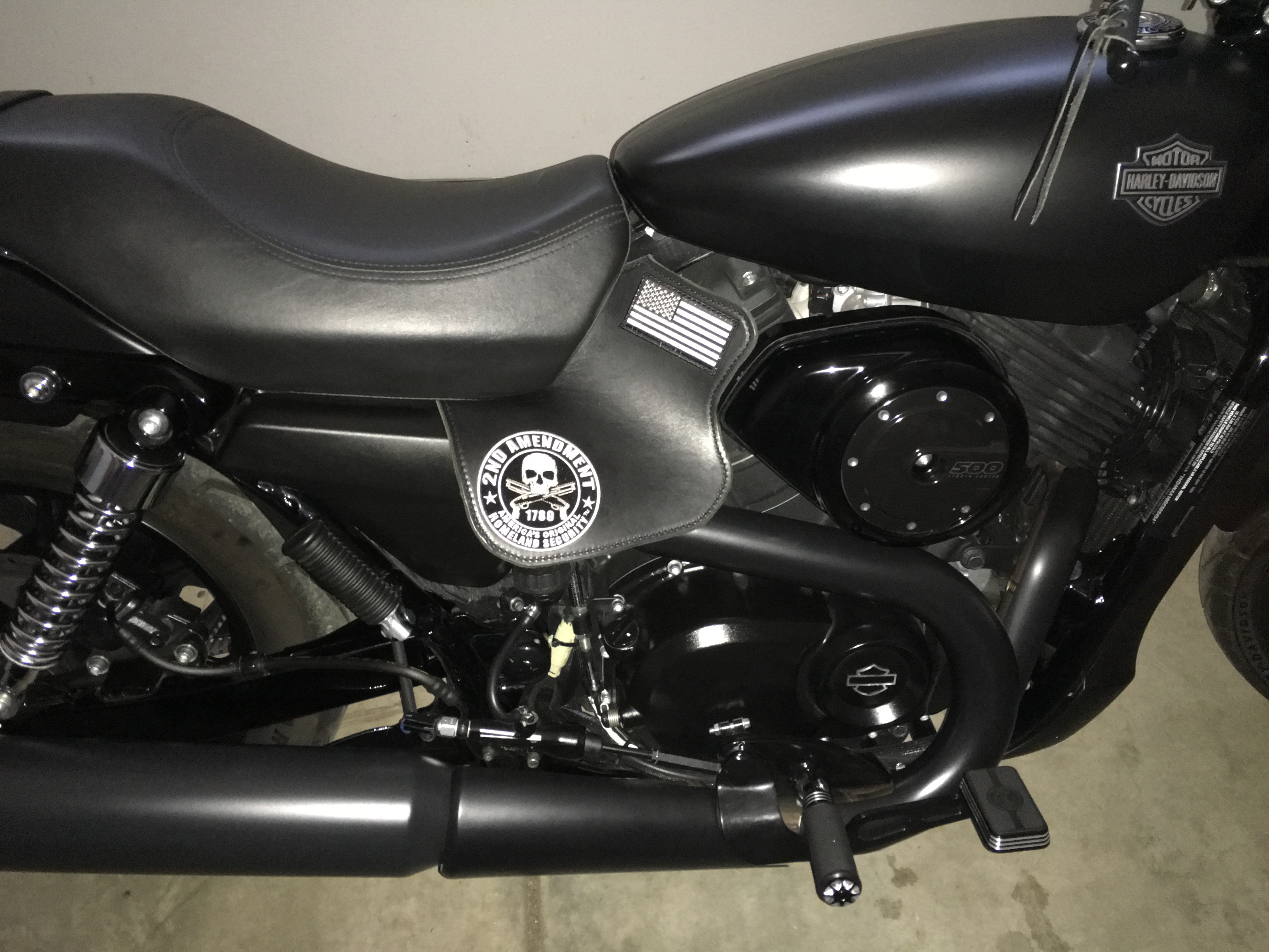 Captain Itch Heat Shield For The 500 Harley Davidson Forums