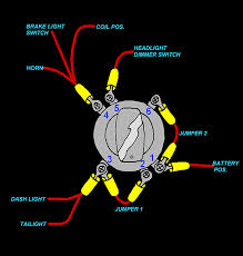 Universal ignition switch wiring diagram