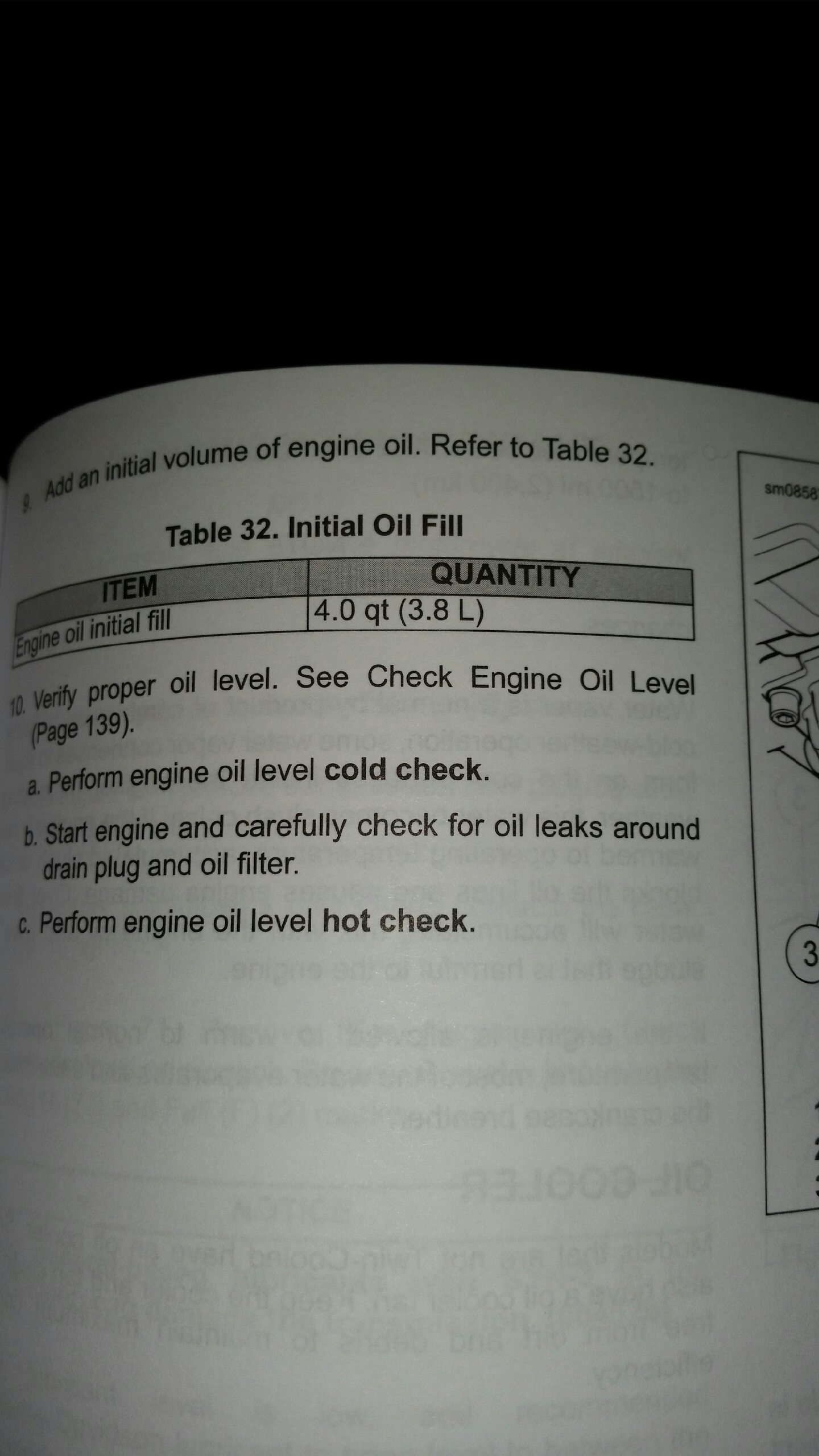 Harley Davidson Oil Capacity Chart