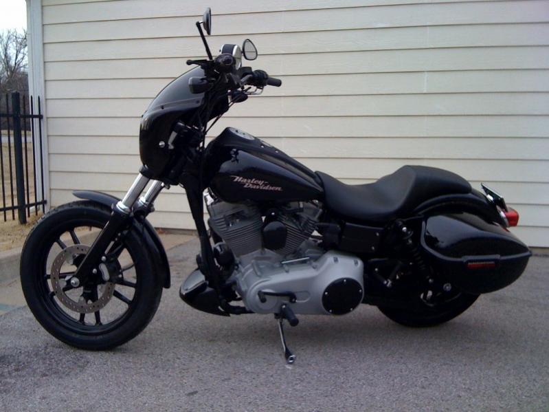 2006 Dyna Superglide Blacked-out Outlaw Style w/Hardbags ...