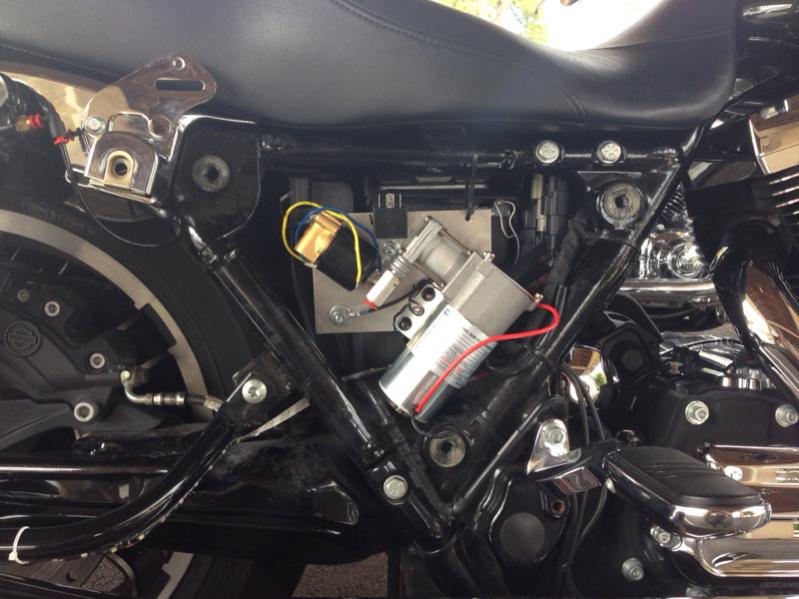 2014 SG standard air ride installed - Harley Davidson Forums harley motorcycle air ride wiring diagram 