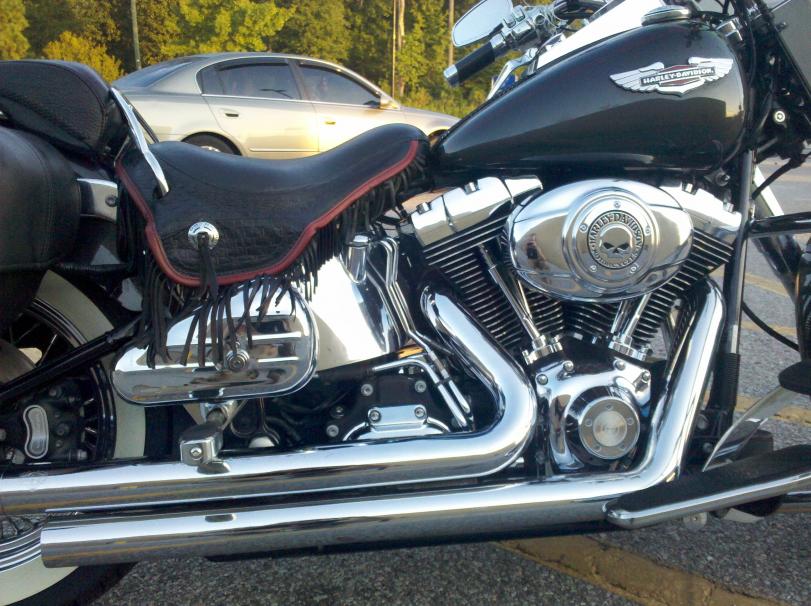 heritage springer seat on a deluxe - Harley Davidson Forums