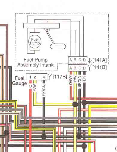 Wiring diagram fuel gauge manual