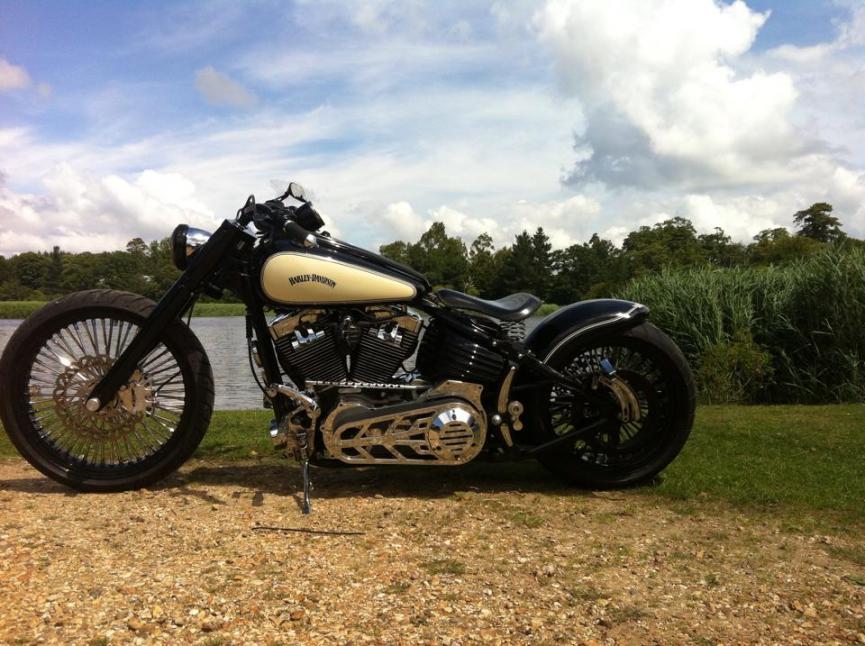  harley  rocker c uk new paint job Harley  Davidson  Forums