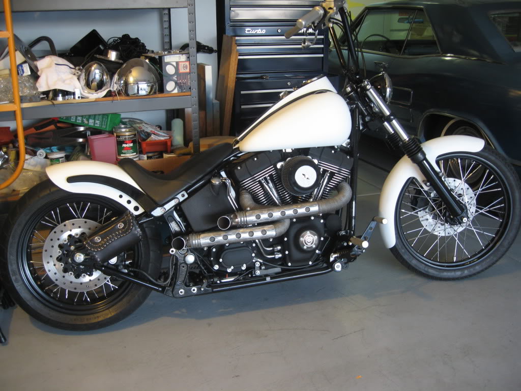 anybody do a softail bobber/chopper? pics? - Page 2 - Harley Davidson Forums