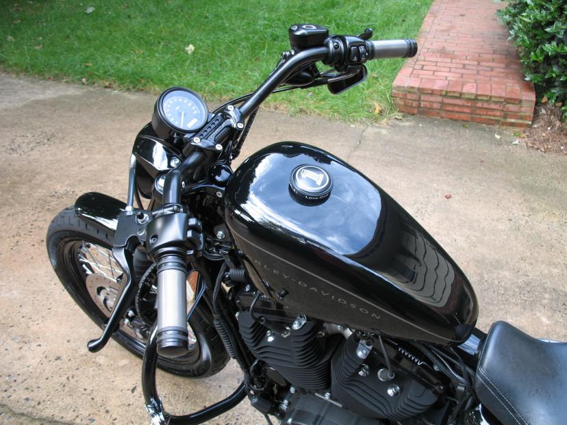 the 48 speedo mount? - Harley Davidson Forums