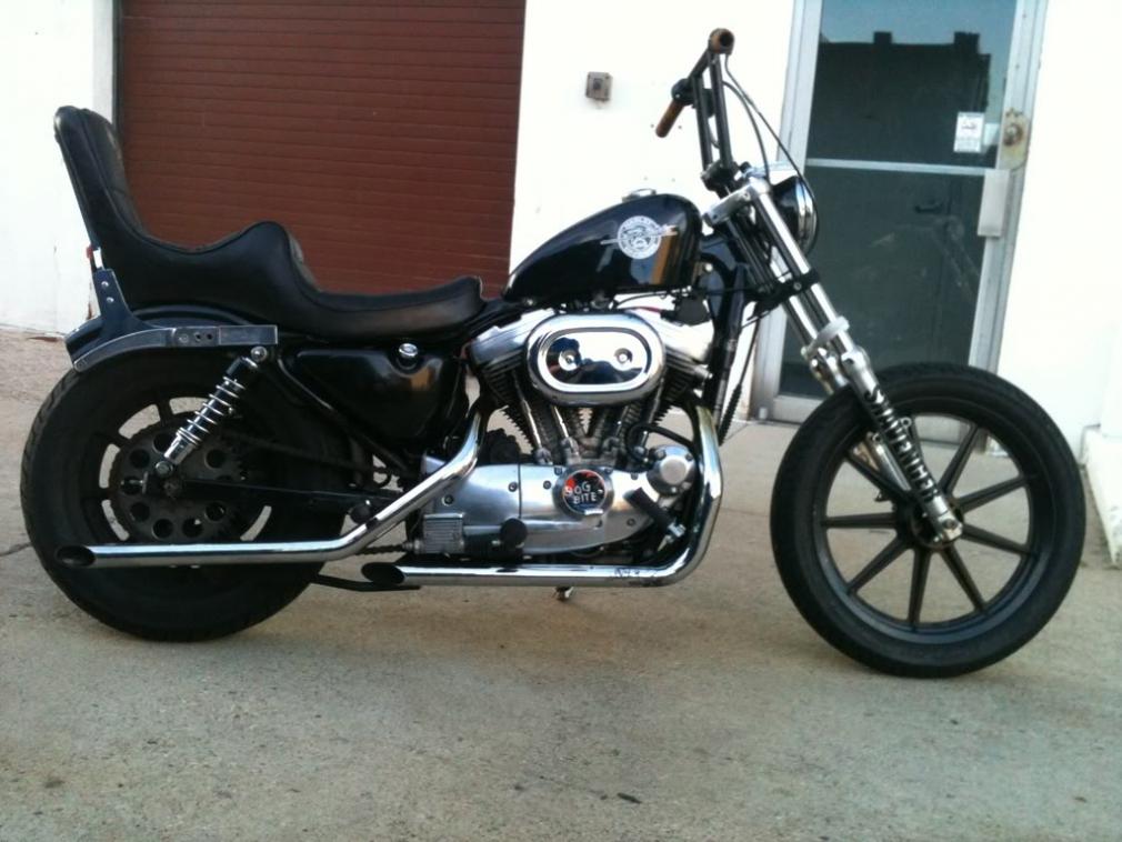 King And Queen Seat On A Nightster Harley Davidson Forums