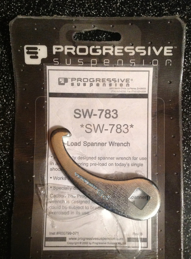 Progressive Suspension Pre-Load Spanner Wrench