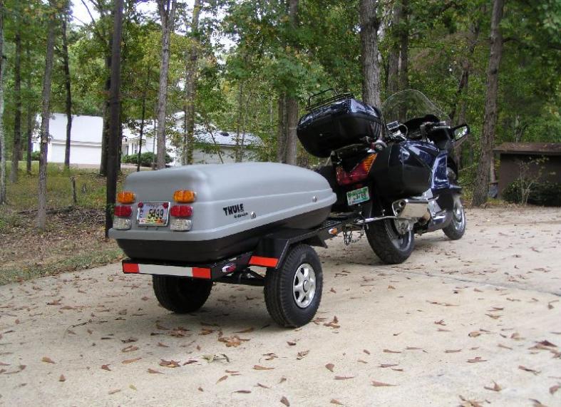 Motorcycle tow behind trailer - Page 2 - Harley Davidson Forums