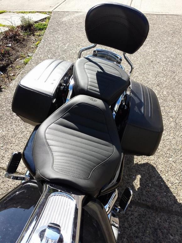 new Mustang seats - Harley Davidson Forums