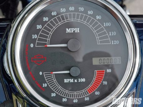 Harley davidson combination speedometer tachometer manual guide