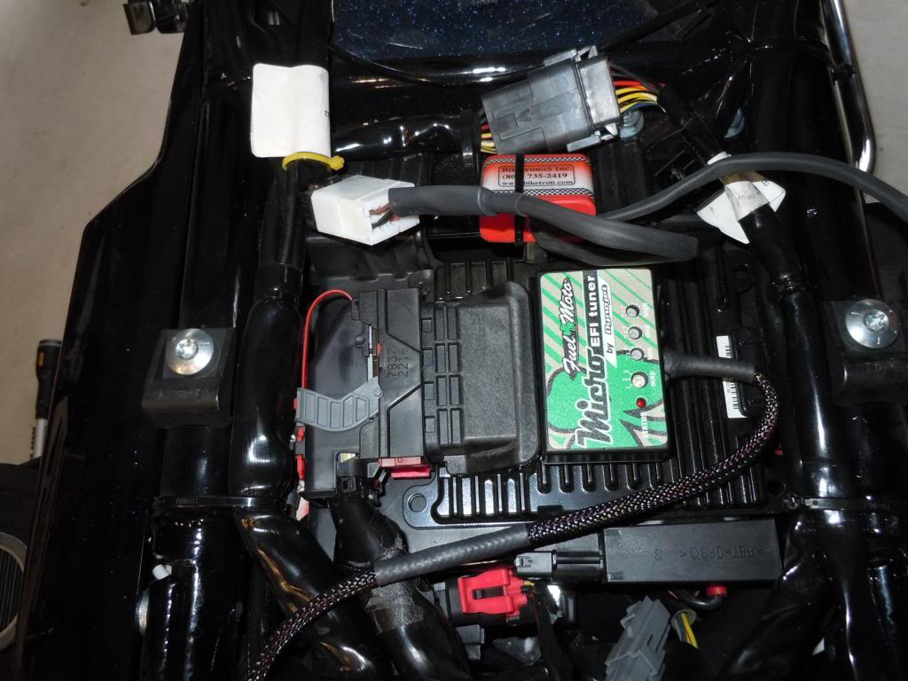 Fuel Moto Micro EFI Tuner install and review Harley