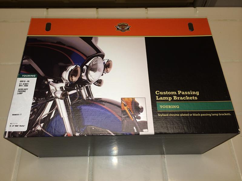 Custom Auxiliary Lighting Bracket Kit-69818-06 - New in box - Harley