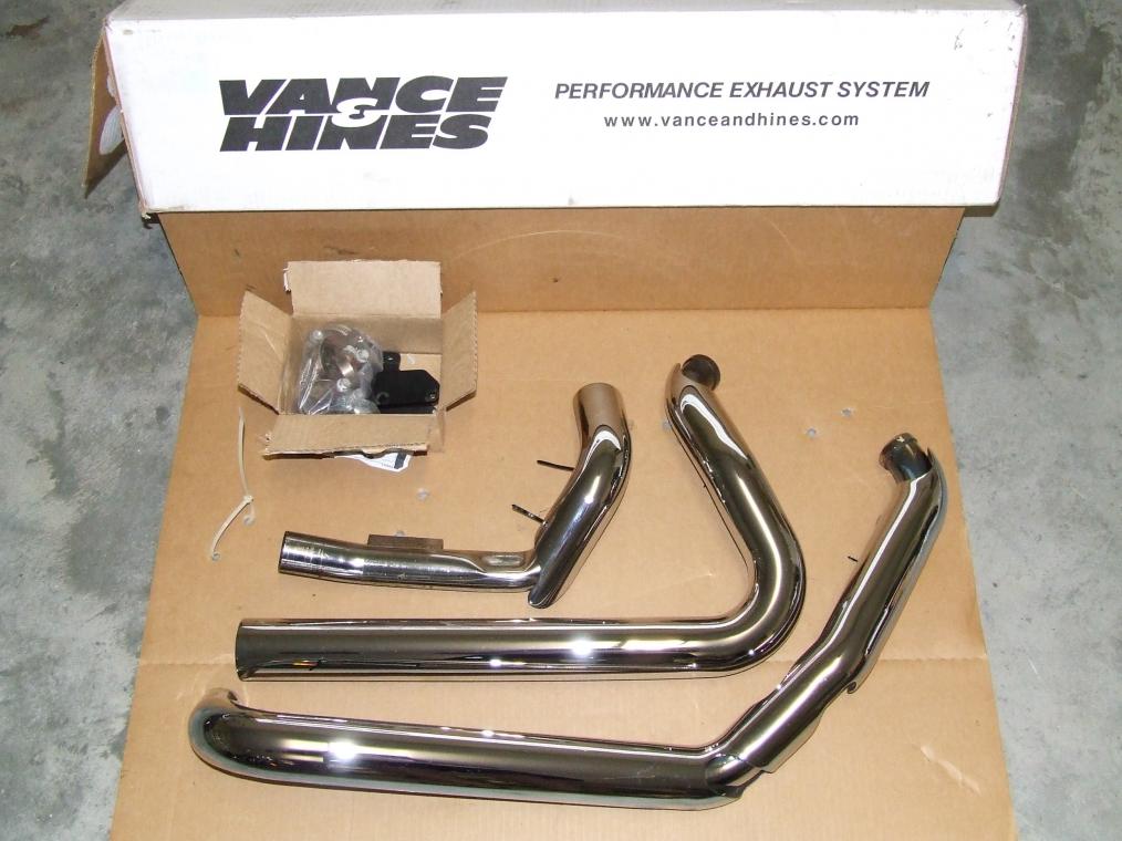 2009 Vance Hines Dresser Duals And Jackpot Mufflers For Sale